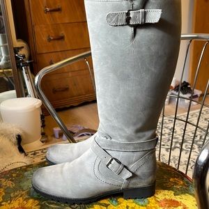 hotter boots grey